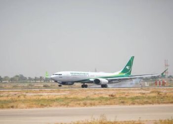 الاعلان عن وصول طائرتين من طراز B737-8 MAX الى بغداد