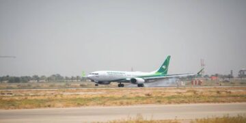 الاعلان عن وصول طائرتين من طراز B737-8 MAX الى بغداد