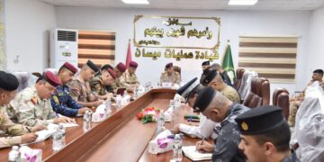 مؤتمر امني في ميسان لمناقشة خطة زيارة الاربعين