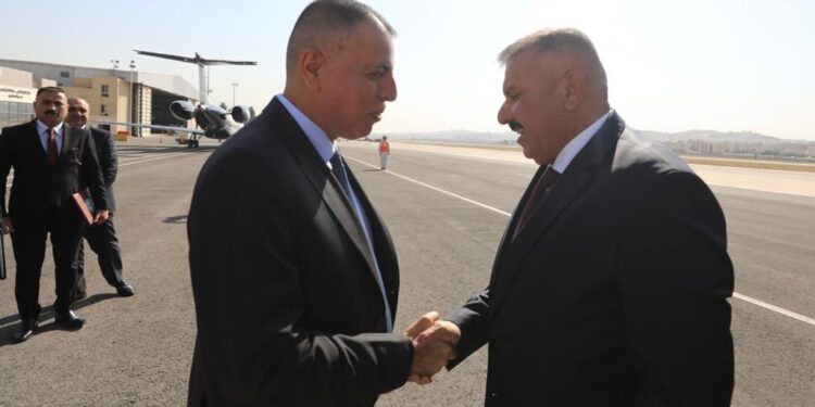 وزير الداخلية يصل الى الاردن