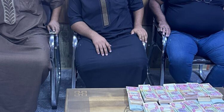 ضبط تهريب أموال في منفذ القائم