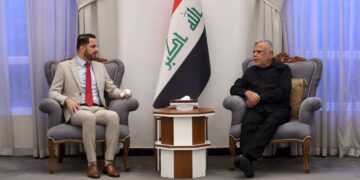 هادي العامري يستقبل شاسوار عبدالواحد