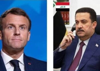 السوداني يتلقى اتصالا هاتفيا من الرئيس الفرنسي