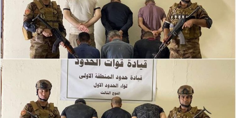 دهوك .. القبض على 12 أجنبياً حاولوا اجتياز الحدود بطريقة غير شرعية