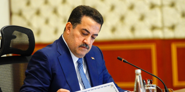 السوداني يصل إلى قضاء بيجي في صلاح الدين