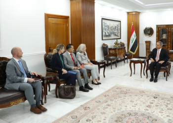 زيدان يبحث مع السفيرة الأميركية (التعاون القضائي والقانوني بين البلدين)
