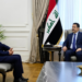 السوداني يلتقي السفير الجزائري في العراق
