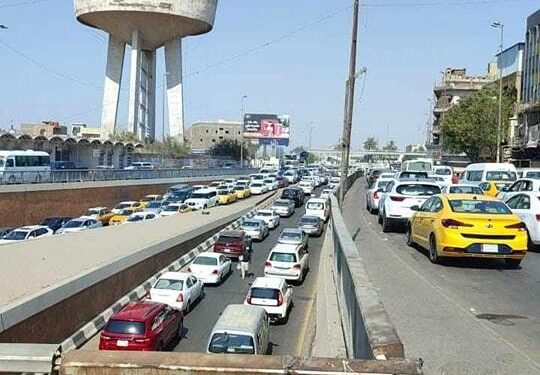 اختناقات مرورية في بغداد