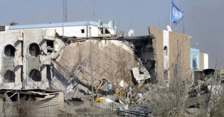 بــ “ذكرى تفجير مقر بعثتها ” في بغداد العراق يتضامن مع الأمم المتحدة