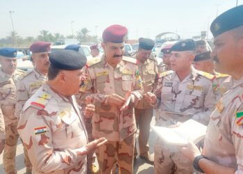 قائد القوات البرية في كربلاء للأشراف ميدانياً على تأمين حماية الزائرين