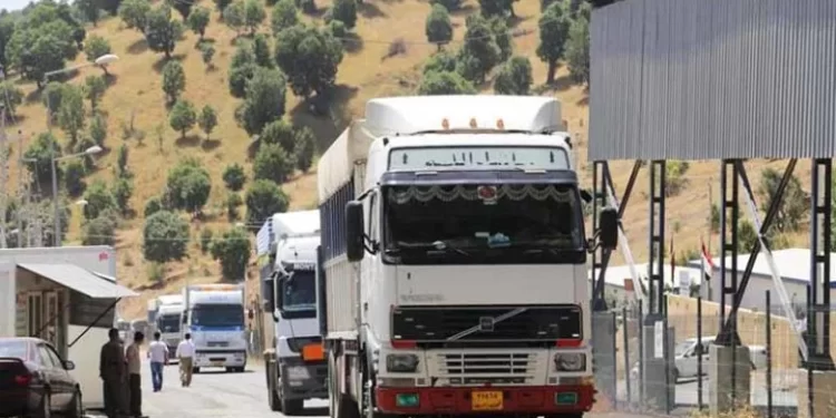 نمو صادرات إيران إلى العراق بنسبة 23 %