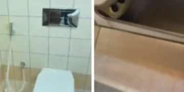 الكويت .. كاميرا داخل حمام للنساء في احد البنوك