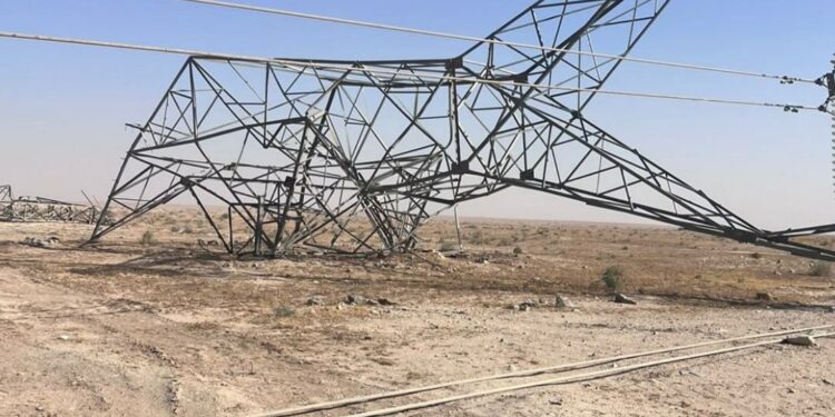 استهداف جديد لخط نقل الطاقة الضغط الفائق (صلاح الدين الحرارية – حديثة)