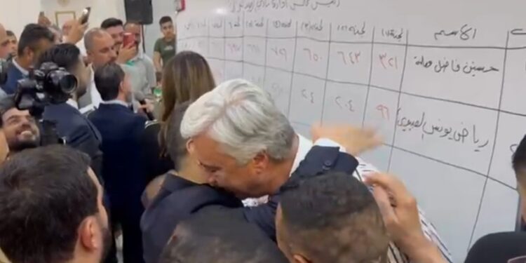 فيديو .. الاعلان عن فوز حسنين معله برئاسة نادي الصيد العراقي