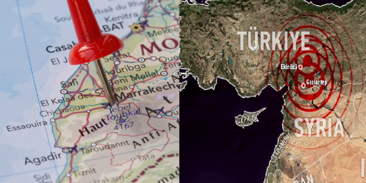 الاختلافات بين كل من زلزال المغرب وتركيا ,,, أعنف زلزالين خلال سنة 2023