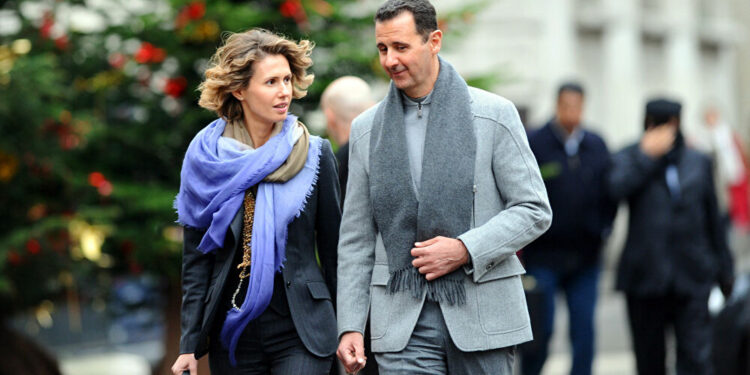 بشار الأسد و عقيلته في الصين