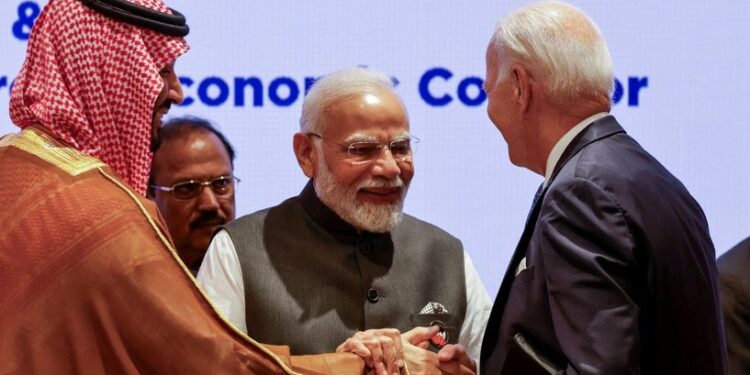 الاعلان عن “سكة حديد” تربط الهند بالشرق الأوسط وأوروبا .. بمشاركة السعودية وإسرائيل