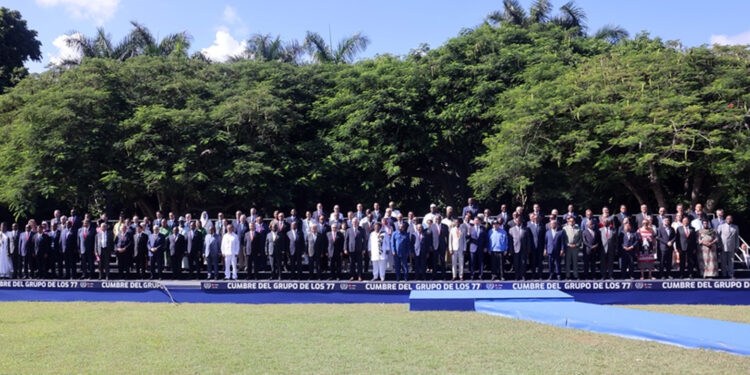 قمة مجموعة الـ (77+الصين) تدعو إلى الوحدة في مواجهة الدول الغنية