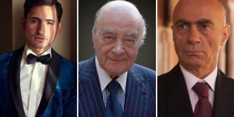 محمد الفايد في (ذا كراون) ,, عربيان يجسدان شخصية “الملياردير العصامي”