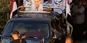 بالفيديو .. مراسيم تشييع الراحل كابتن شرار حيدر في نادي الكرخ