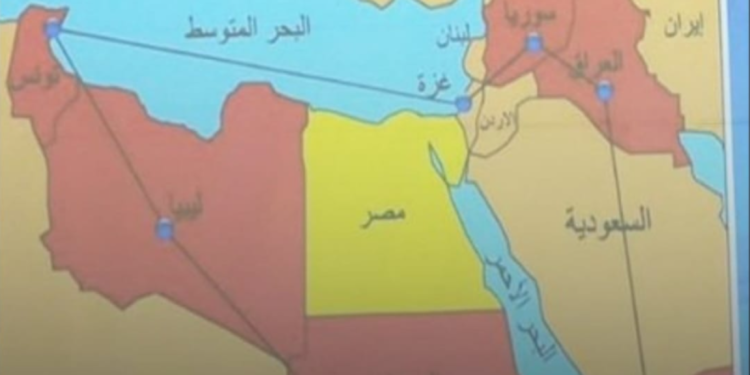 “خارطة” بالخطأ ,, كادت تسبب أزمــــة بين مصر والكويت