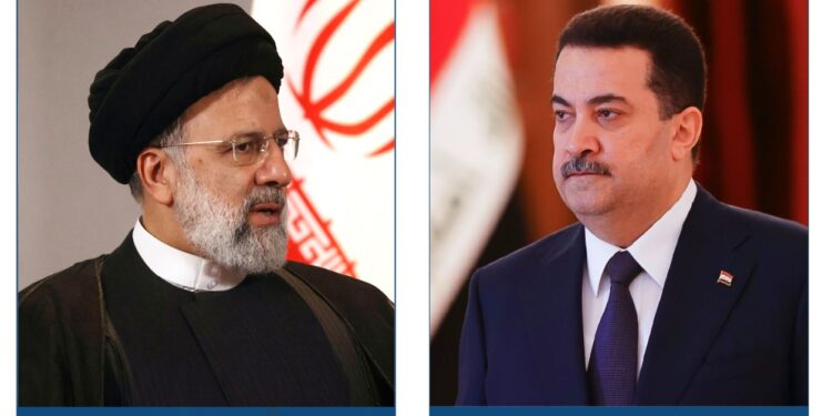 السوداني يتلقى اتصالاً هاتفياً من الرئيس الإيراني