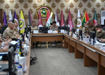 يار الله والمحمداوي يصلان قاطع عمليات غرب نينوى وقيادة حدود المنطقة السادسة
