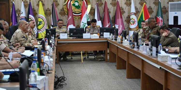 يار الله والمحمداوي يصلان قاطع عمليات غرب نينوى وقيادة حدود المنطقة السادسة