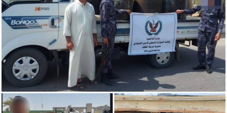 القبض على متهمين اثنين وضبط عجلتيهما المعدتين لتهريب المشتقات النفطية في نينوى والمثنى