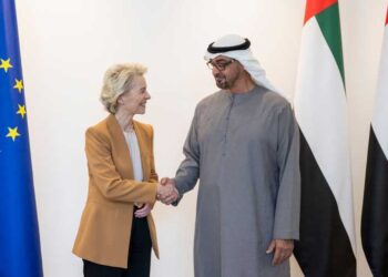 رئيس الإمارات يستقبل رئيسة المفوضية الأوروبية