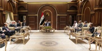الحلبوسي يبحث مع سفراء الاتحاد الاوروبي جملة الملفات