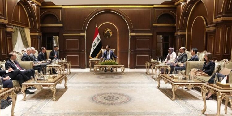 الحلبوسي يبحث مع سفراء الاتحاد الاوروبي جملة الملفات