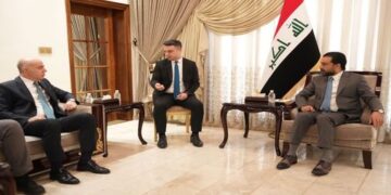 الحلبوسي يبحث مع السفير التركي ملف المياه