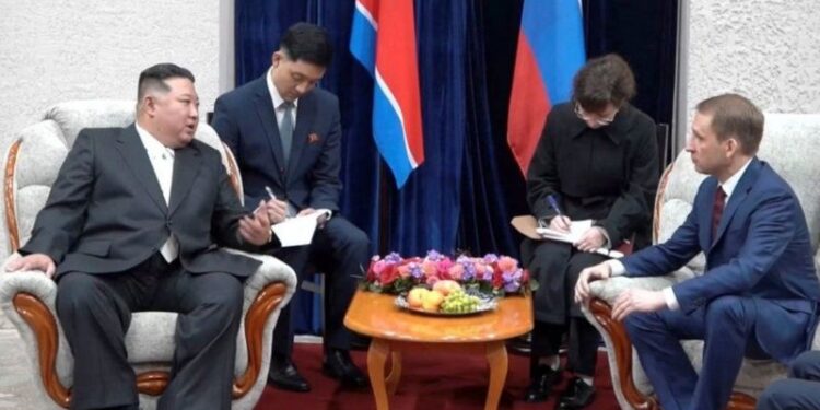 كيم جونغ أون وفلاديمير بوتين يجتمعان لإجراء محادثات في روسيا