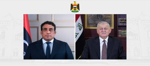 رئيس الجمهورية يبعث رسالة تعزية إلى رئيس المجلس الرئاسي الليبي ويؤكد تضامن العراق مع أشقائه في ليبيا