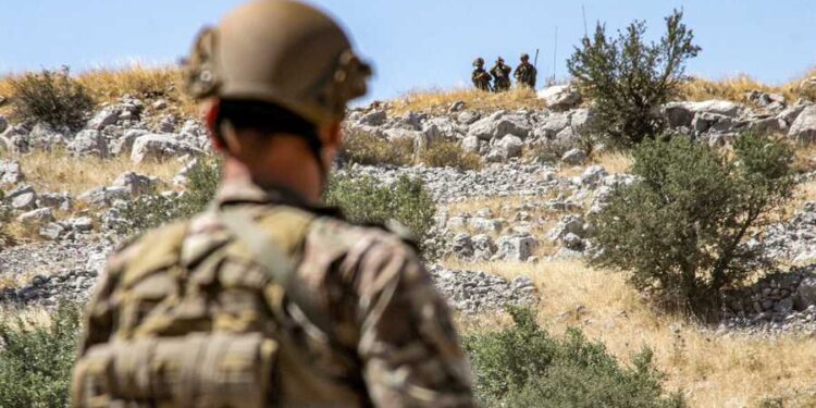 الجيش اللبناني يطلق قنابل مسيلة للدموع على قوة إسرائيلية