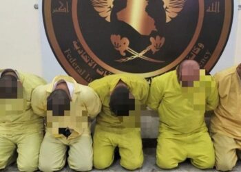 كانوا يعملون ضمن “ديوان العسكر”.. الإطاحة بـ5 إرهابيين منتمين لـ”داعش” بنينوى