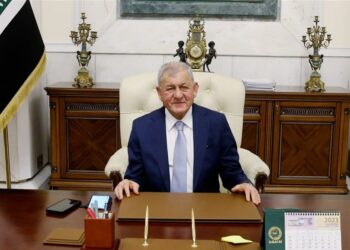 رشيد يتلقى رسالة تعزية من بوتين بضحايا حريق الحمدانية