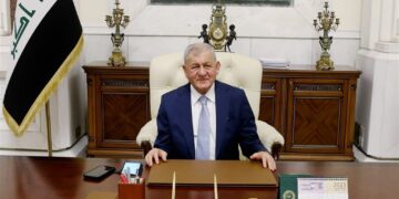 رشيد يتلقى رسالة تعزية من بوتين بضحايا حريق الحمدانية