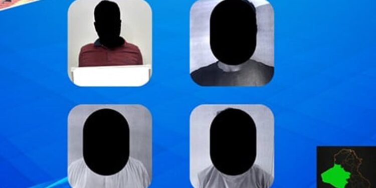 اعتقال 6 متهمين بقضايا إرهاب في محافظة عراقية