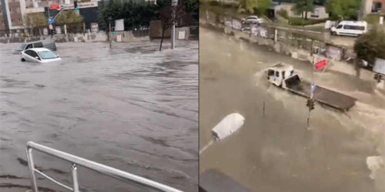 تركيا.. السيول تجتاح شوارع اسطنبول والسلطات تحذر