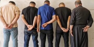 السليمانية .. اعتقال عصابة نفذت عشرات السرقات لأسلاك الكهرباء