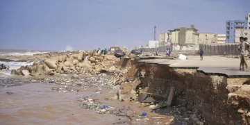 ليبيا .. القتلى بالآلاف و 10 آلاف مفقود  ,,, ضحايا العاصفة “دانيال”