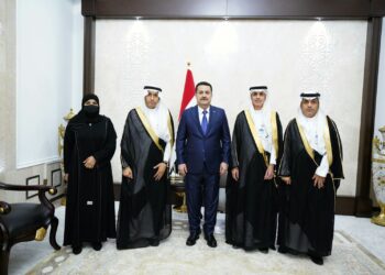 السوداني يستقبل وفد مجلس الشورى السعودي