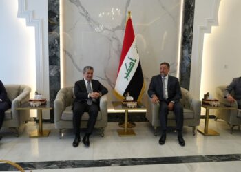 وفد حكومة أقليم كردستان يلتقي أعضاء تحالف السيادة