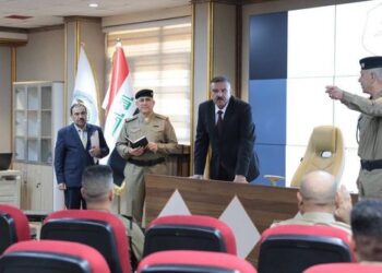 الاعلان عن افتتاح دورة القيادة للضباط الأحداث الأولى