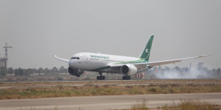 طائرة “الأحلام الثانية” تنضم إلى أسطول الطيران المدني العراقي رسمياً