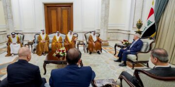 رئيس الجمهورية يستقبل وزير الدولة الإماراتي