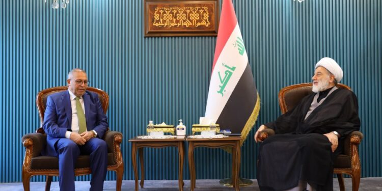 همام حمودي يلتقي رئيس فريق الجهد الهندسي والخدمي الحكومي