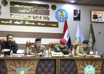 النجف .. اجتماع قائد قوات الحدود مع القيادات الأمنية